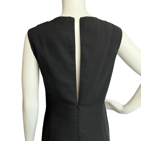 MARELLA SHEATH DRESS WOOL Sleeveless Fitted Dress Women size 4 - Picture 3 of 14